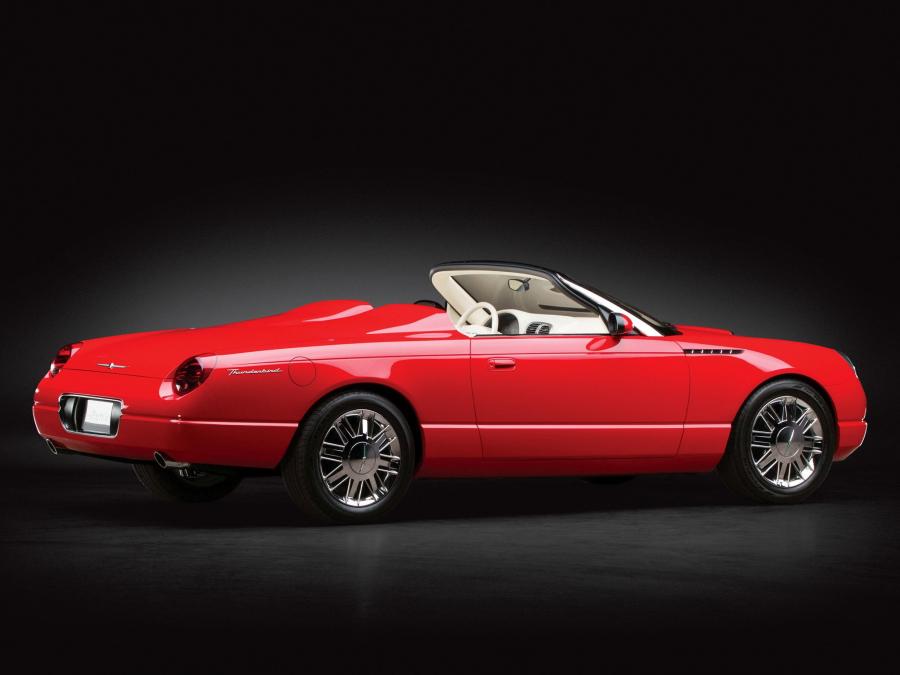  Ford Thunderbird Sports Roadster Concept 2001 года  (фото 32 из 34)